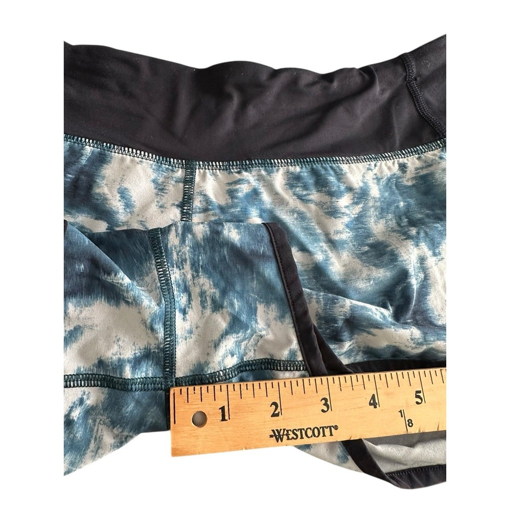 Lululemon Run 6 So Seaside Silver Fox Alberta Lake Naval Blue Speed Short GG13-4 - Picture 6 of 8